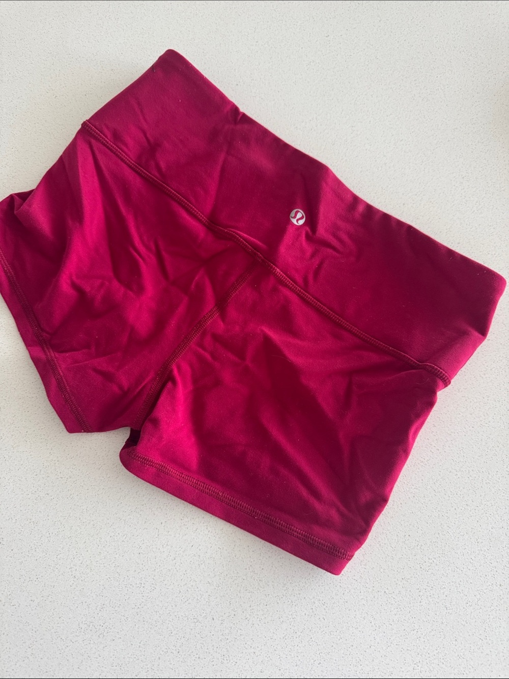 lululemon athletica Women's Magenta Bike Shorts